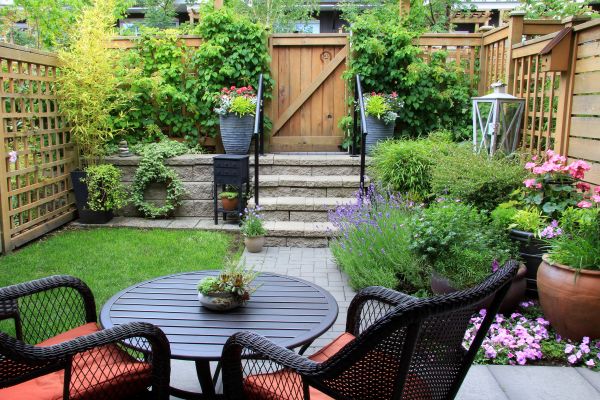 Small Yard Landscaping in Seneca