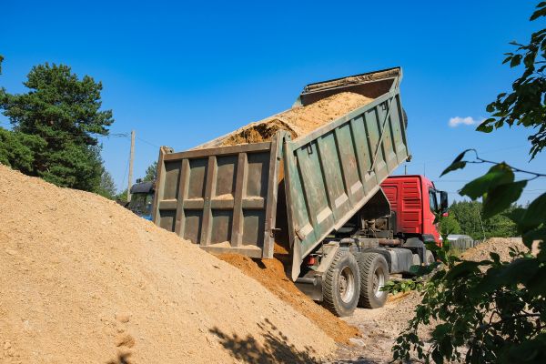 Sand Hauling in Seneca