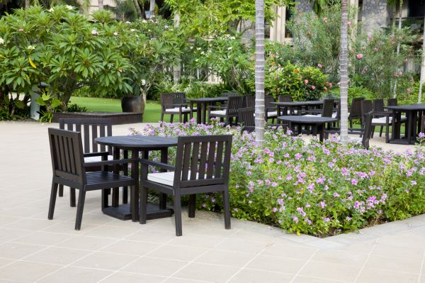 Courtyard Landscaping in Seneca