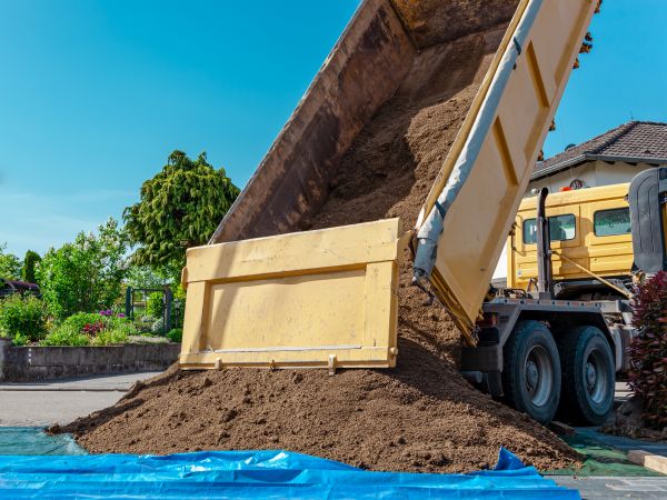 Landscaping Soil Delivery in Seneca