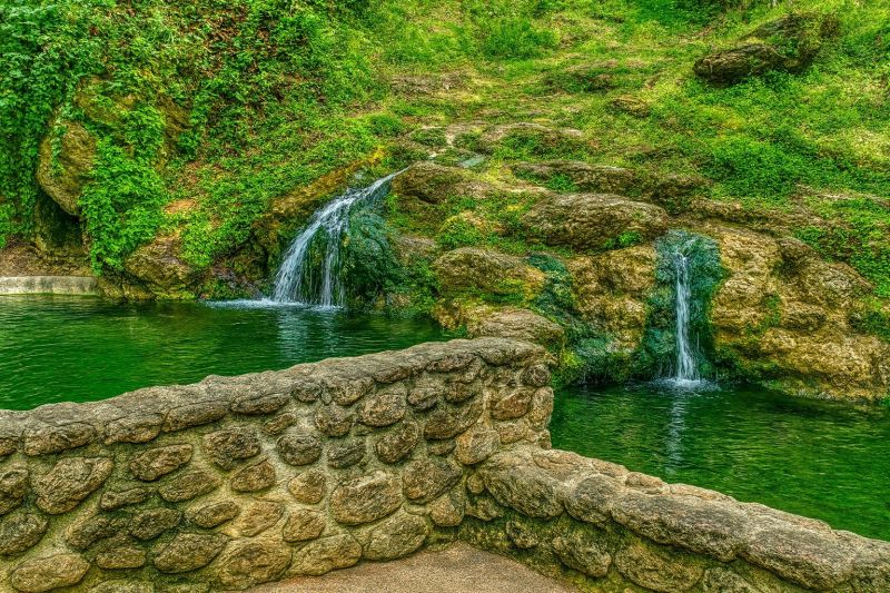 Rock Waterfall Installation